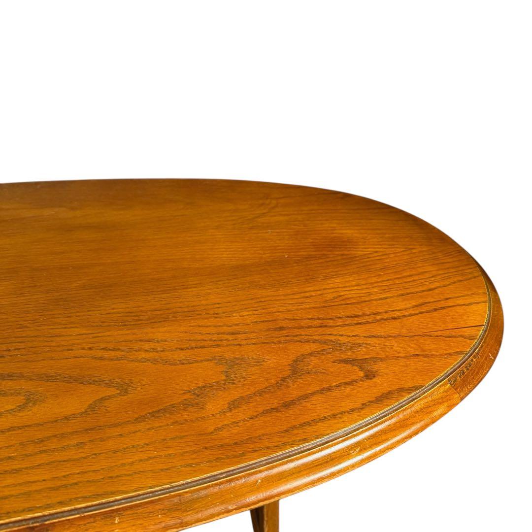 HR736 三越ブルージュ　籐　ラタン　ローテーブル　コーヒーテーブル