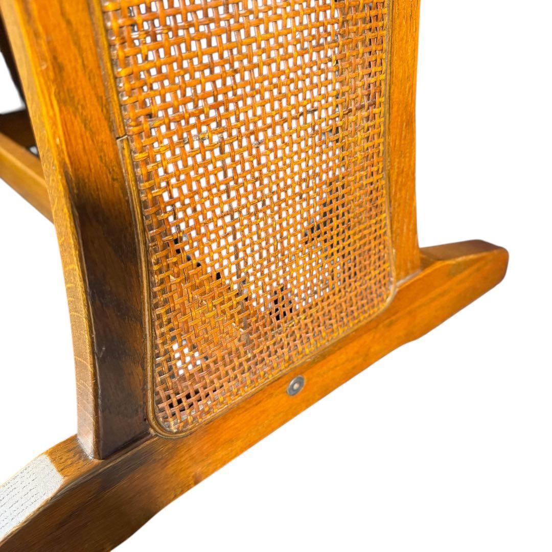 HR736 三越ブルージュ　籐　ラタン　ローテーブル　コーヒーテーブル