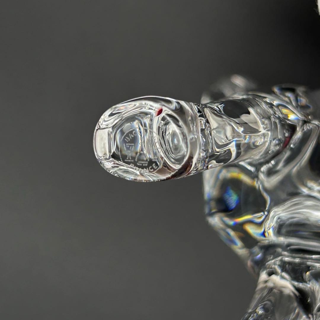 【新品・未使用級】バカラ クリスタル ラブラドール　フィギュアリン　犬　ドッグ