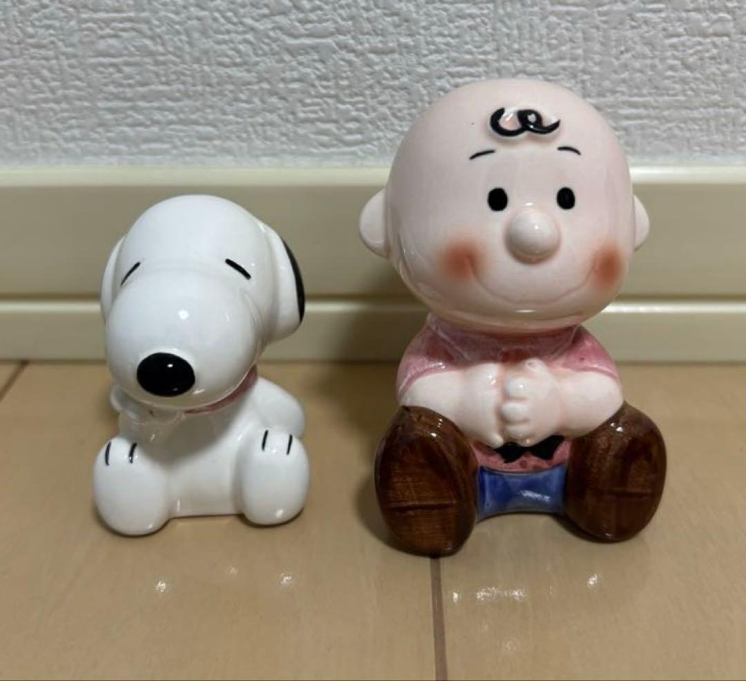 スヌーピー　チャーリー・ブラウン 陶器