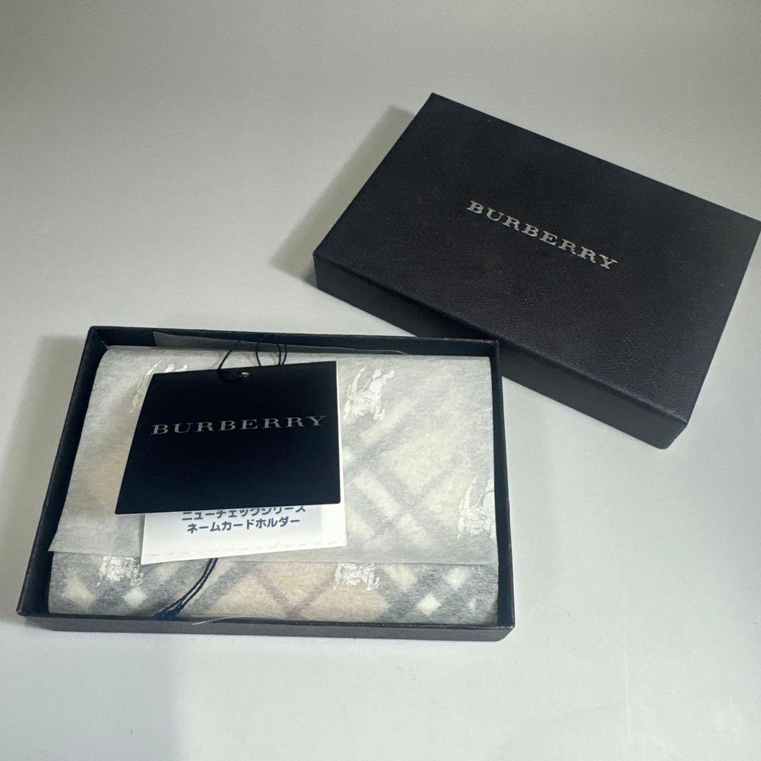バーバリー　名刺入れ　未使用品