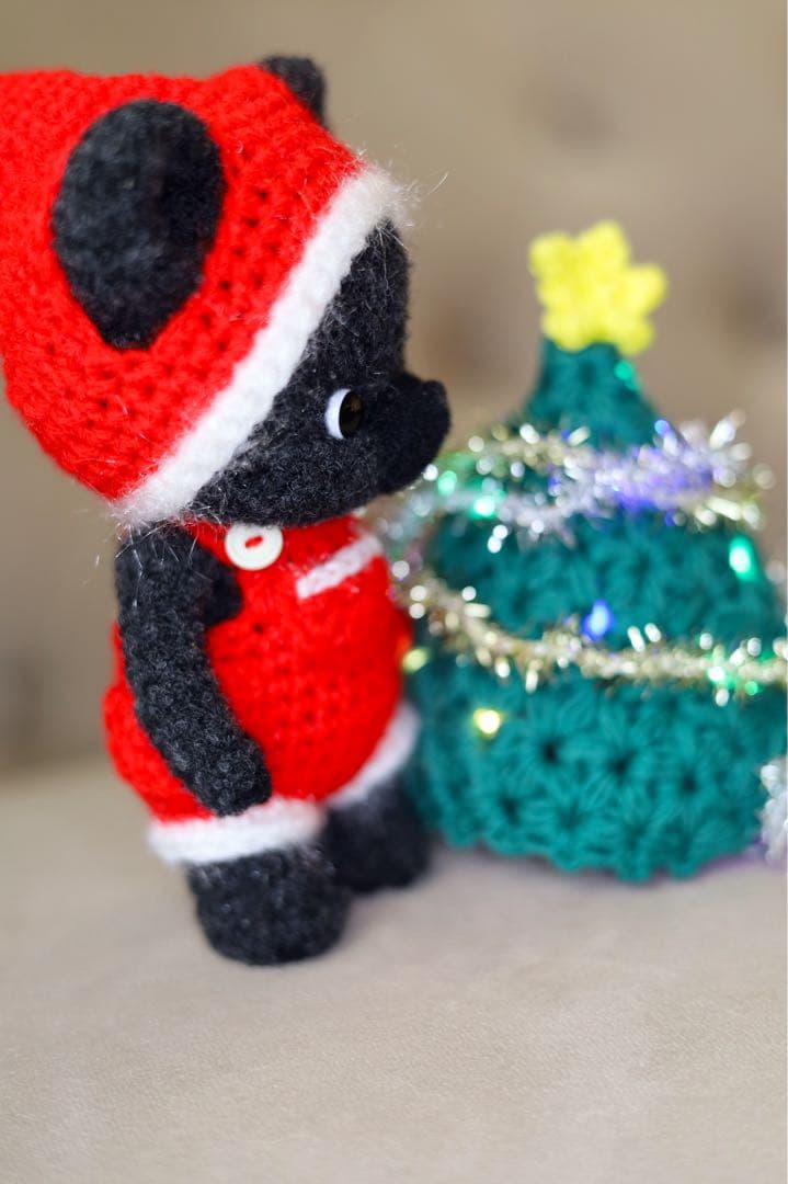 クリスマス ツリー 真っ黒クマ くまちゃん