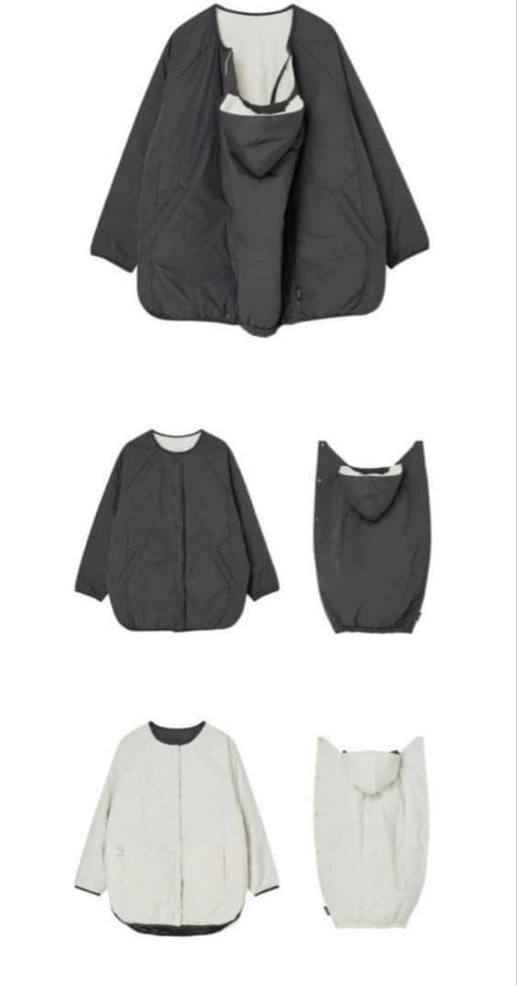 konny コニー リバーシブルママコート