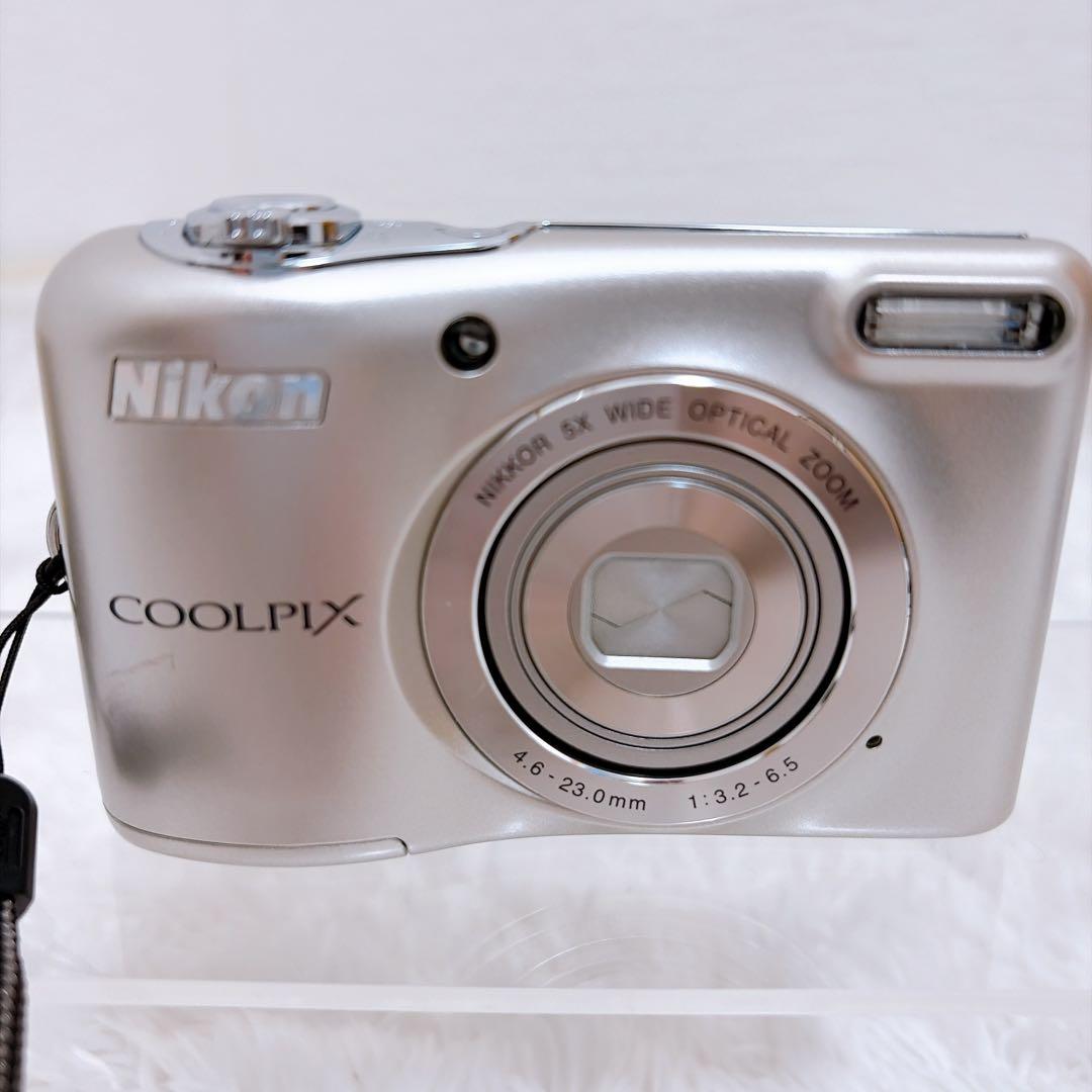 Nikon ニコン COOLPIX L32 シルバー コンパクトデジタルカメラ