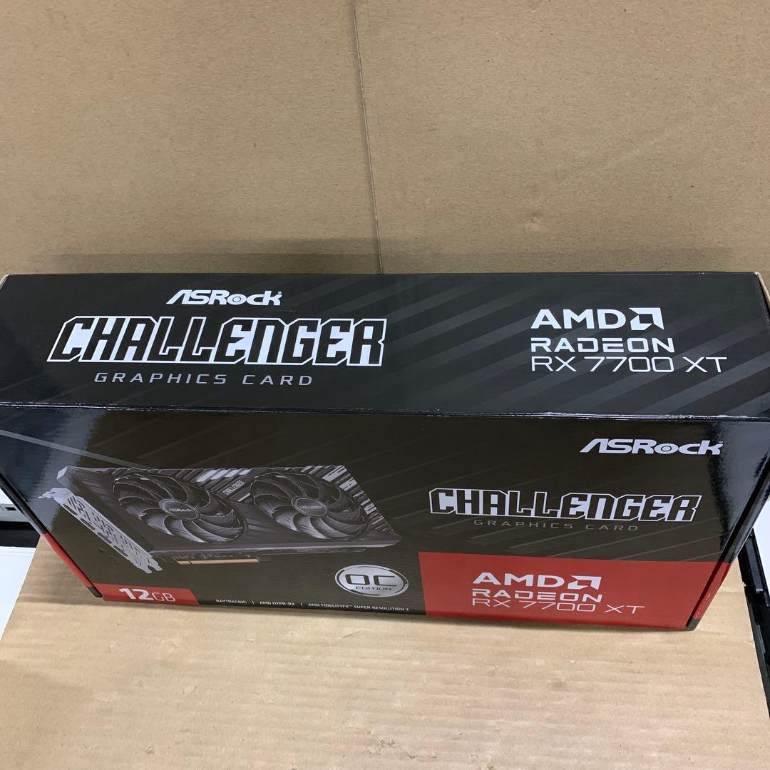 新品　ASRock グラフィックボード　RX 7700 XT 12G OC