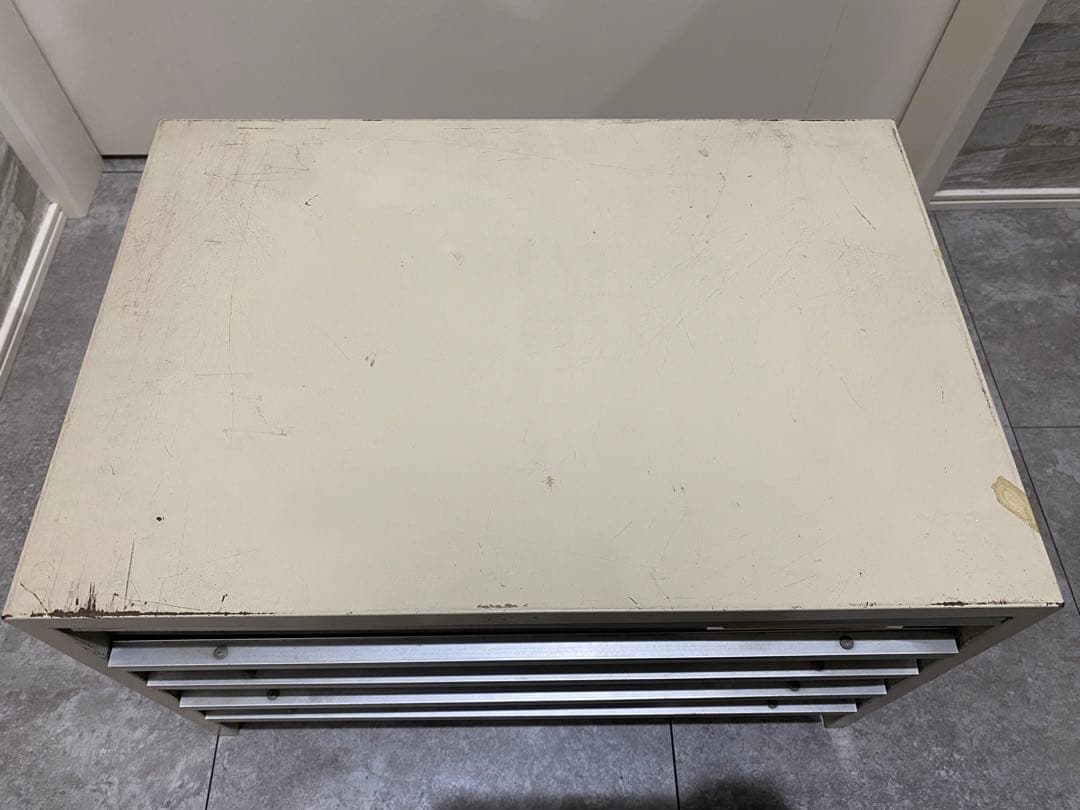 LION 5段スチール ラック ヴィンテージ 昭和 レトロ レターケース