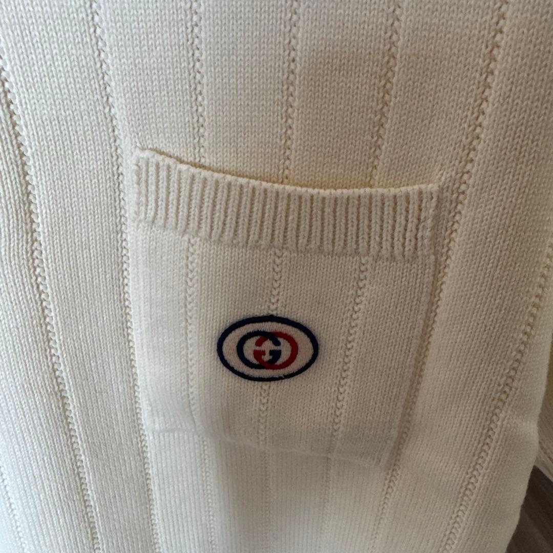 GUCCI ニットポロシャツ