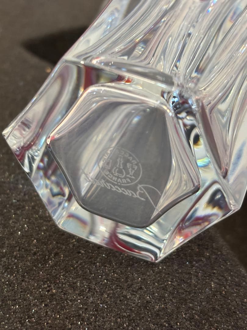 Baccarat バカラ ギンコ 花瓶 高さ約18cm