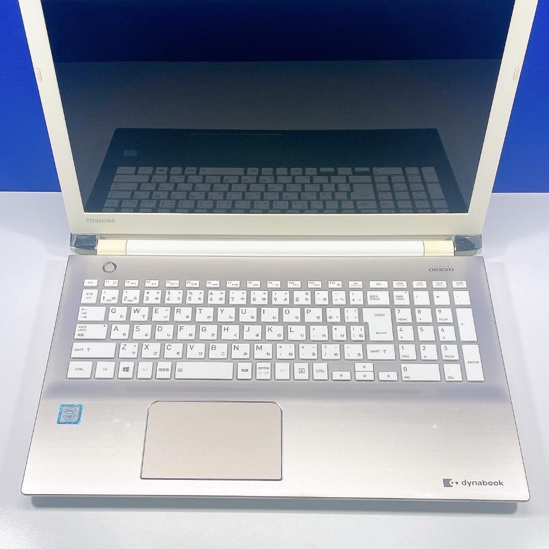 初期設定済✨新品SSD＆i7で爆速✨win11カメラ付ノートパソコン✨ゴールド