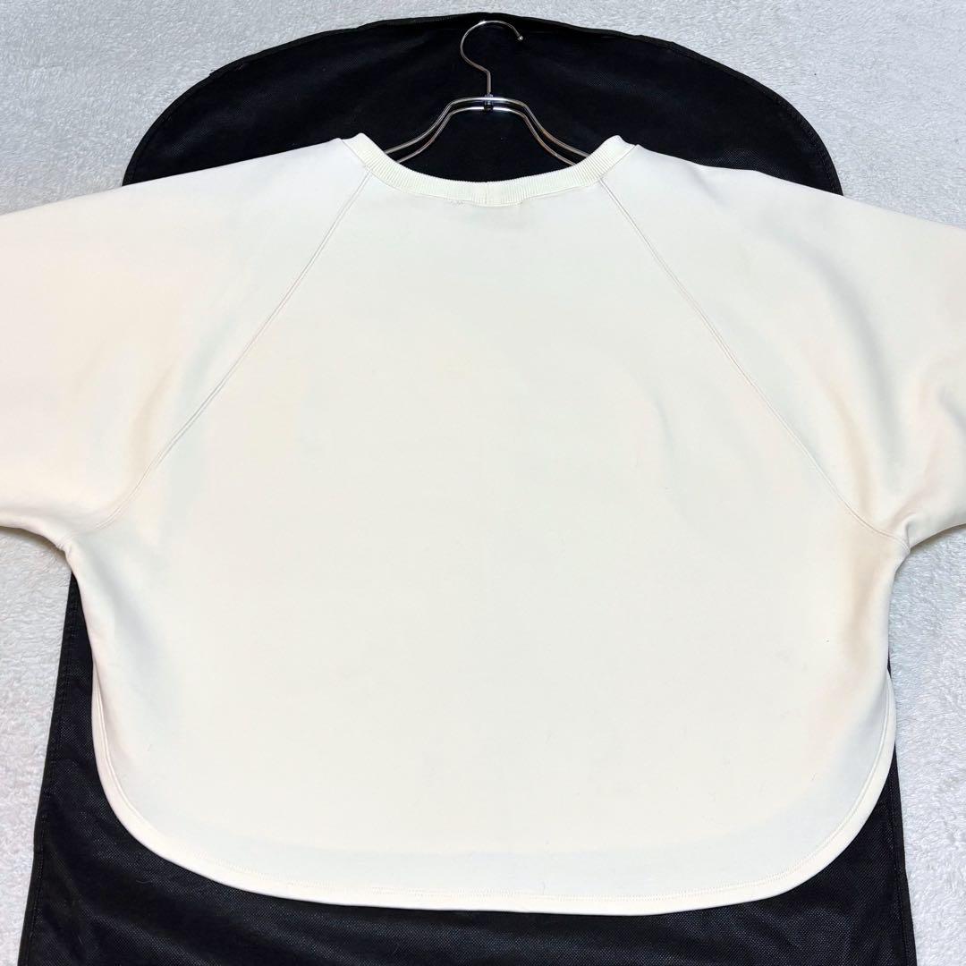 【24AW極美品】BEARDSLEY ダンボールサークルプルオーバー アイボリー