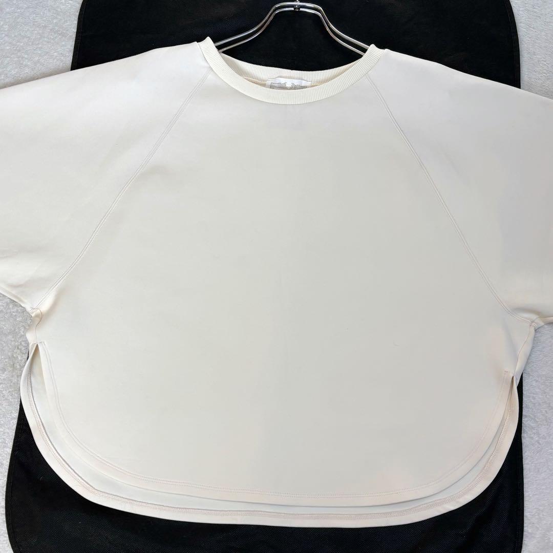 【24AW極美品】BEARDSLEY ダンボールサークルプルオーバー アイボリー