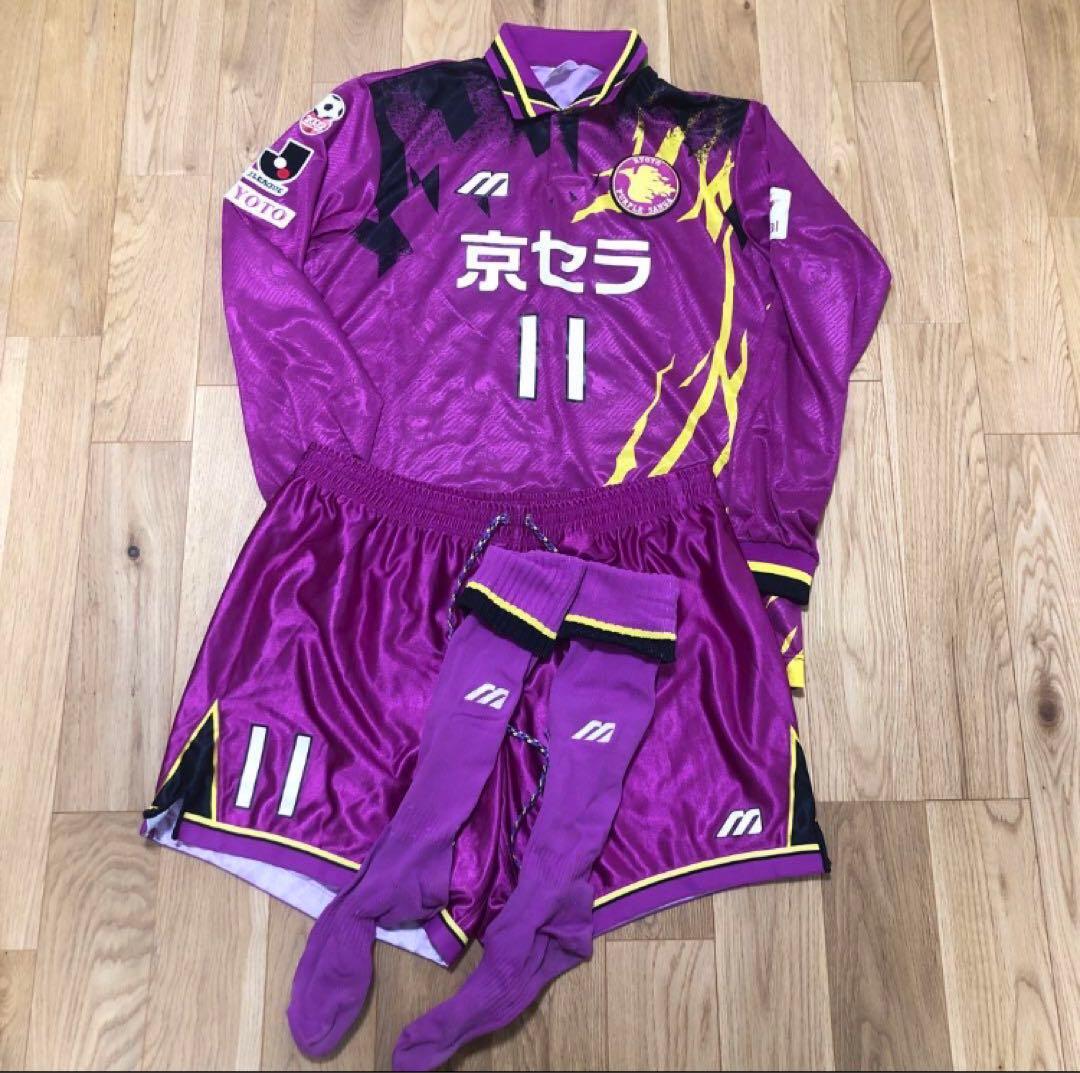 96年　サンガFC 京都パープルサンガ　選手支給ユニホームセット