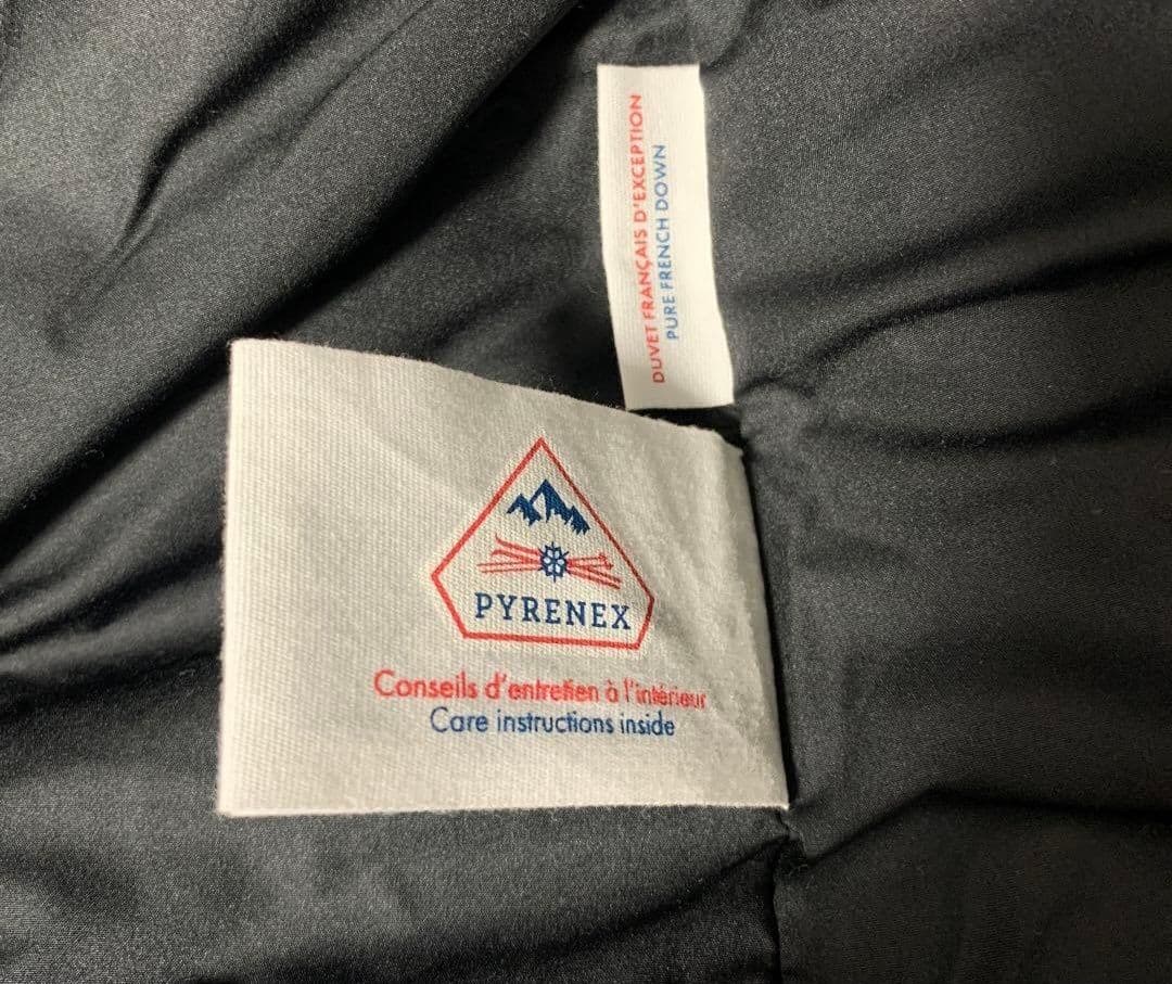 ピレネック スプートニック ダウンベスト ブラック M