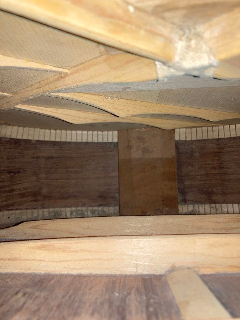 マ*ズ様 ハンドメイドギター　ホンジュラスローズウッド　ジャンク