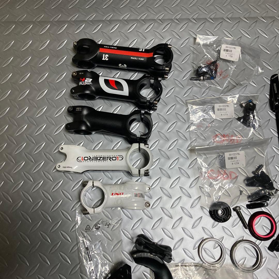 ブリヂストンアンカー　CX6D 53サイズ　一部コンポ付き　シクロクロス