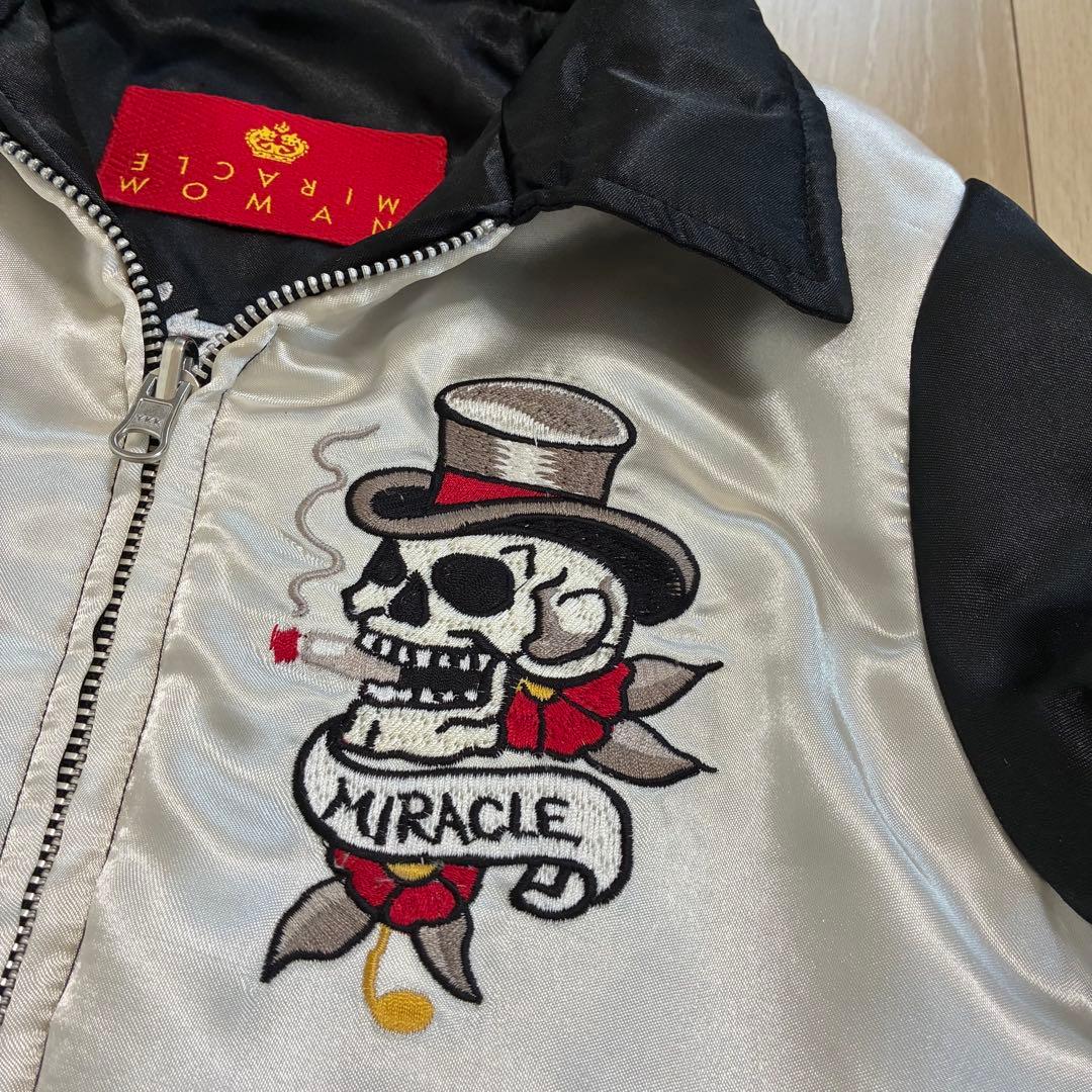 極美品✨激レア ミラクルウーマン スカジャン リバーシブル 東洋 ピンクドラゴン