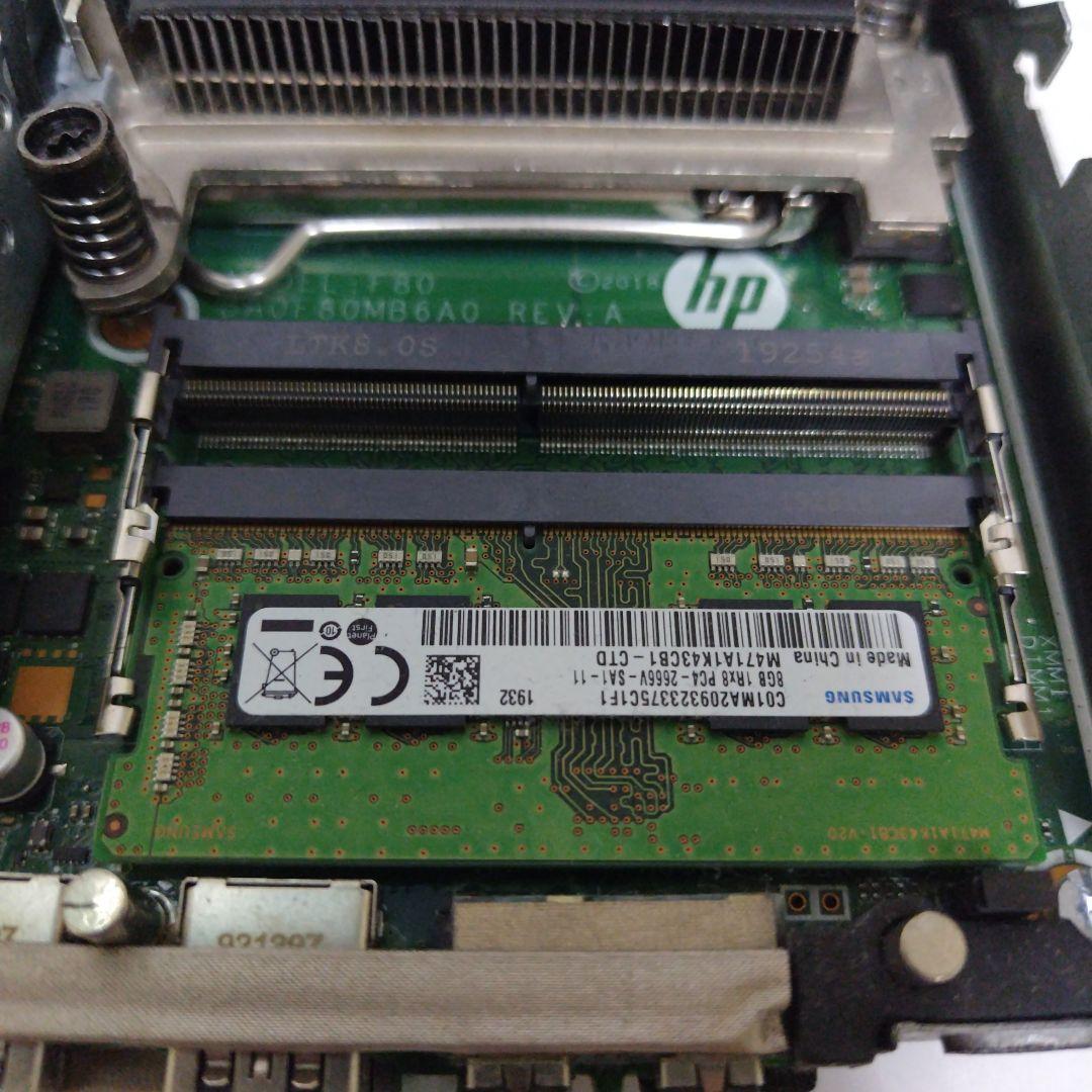 ミニPC HP ProDesk 400 G4 DM 35w Core i3 8100T