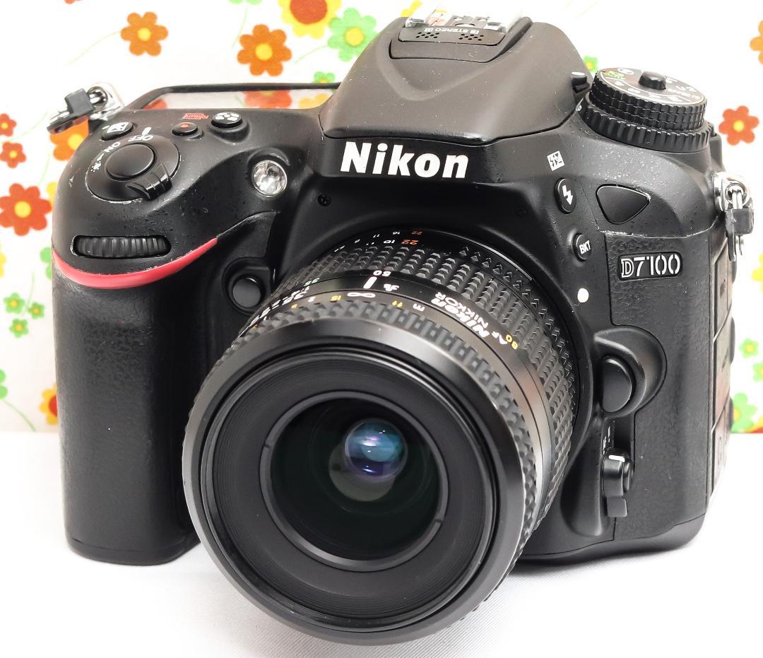 ニコン Nikon D7100☆スマホに転送可♪☆ダブルレンズ☆本格一眼