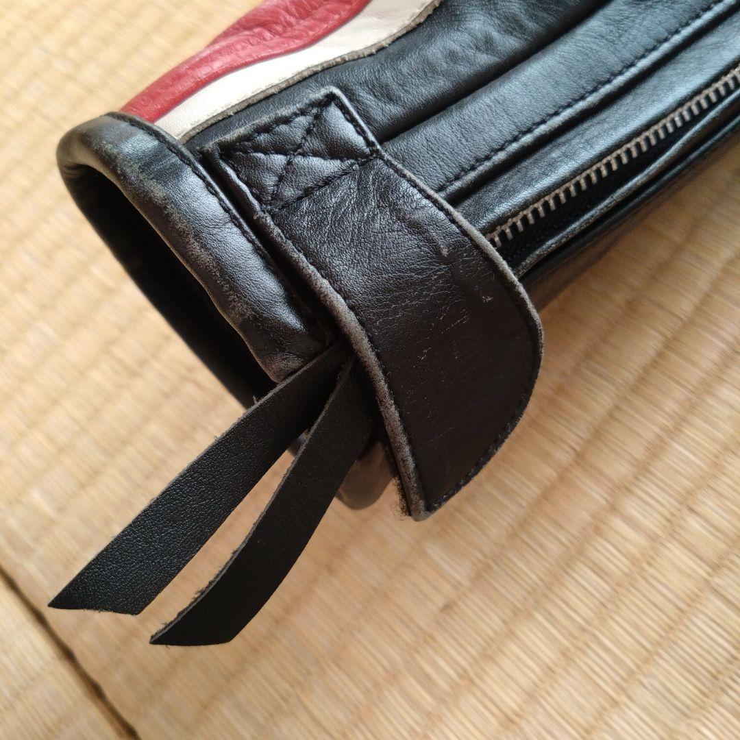 BATES　ベイツ　カスタム　レザー　ライディング　ジャケット　本革　L