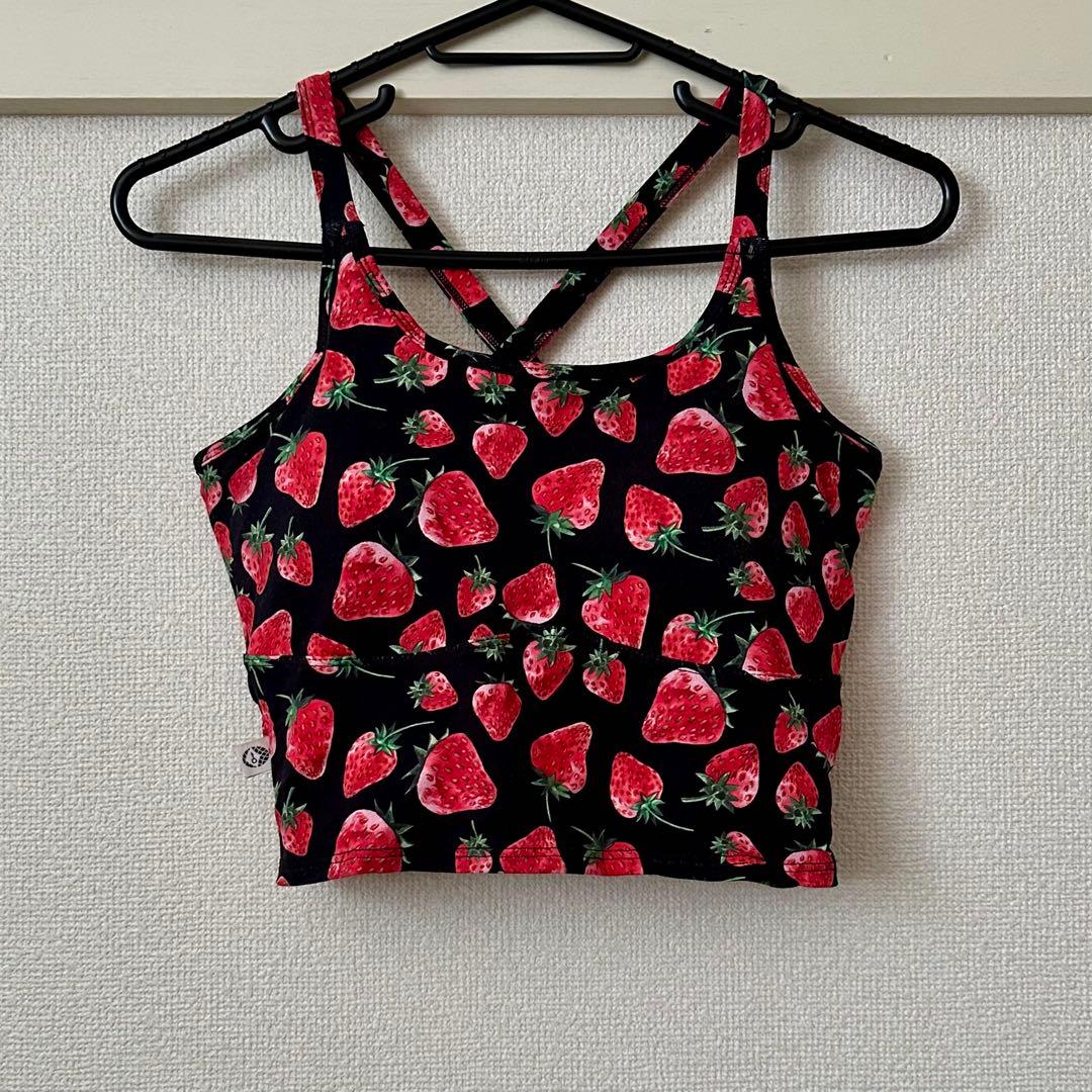 リンダワークス　イチゴ　レギンス&ミドルレングスブラ　サイズM