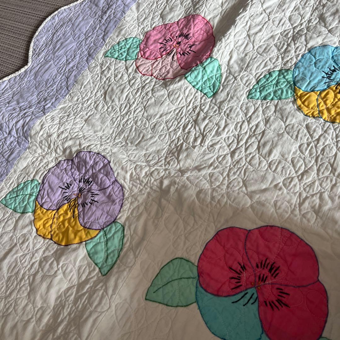 アンティークキルト、ミシンキルト、アップリケキルト