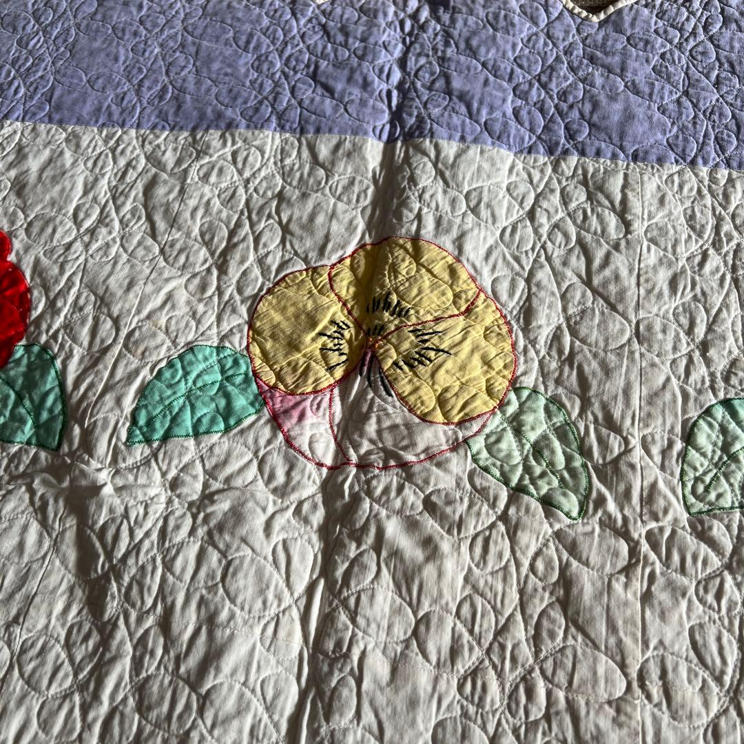 アンティークキルト、ミシンキルト、アップリケキルト