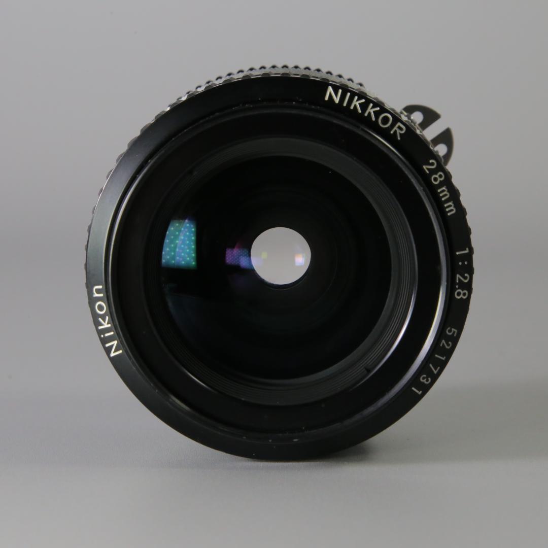 ☆外観美品☆ニコンF フォトミック Aiレンズ 28mm　F2.8 ＃112