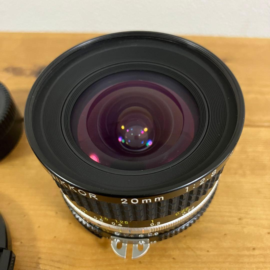 美品 Nikon Ai-S 20mm f/2.8 ニコン