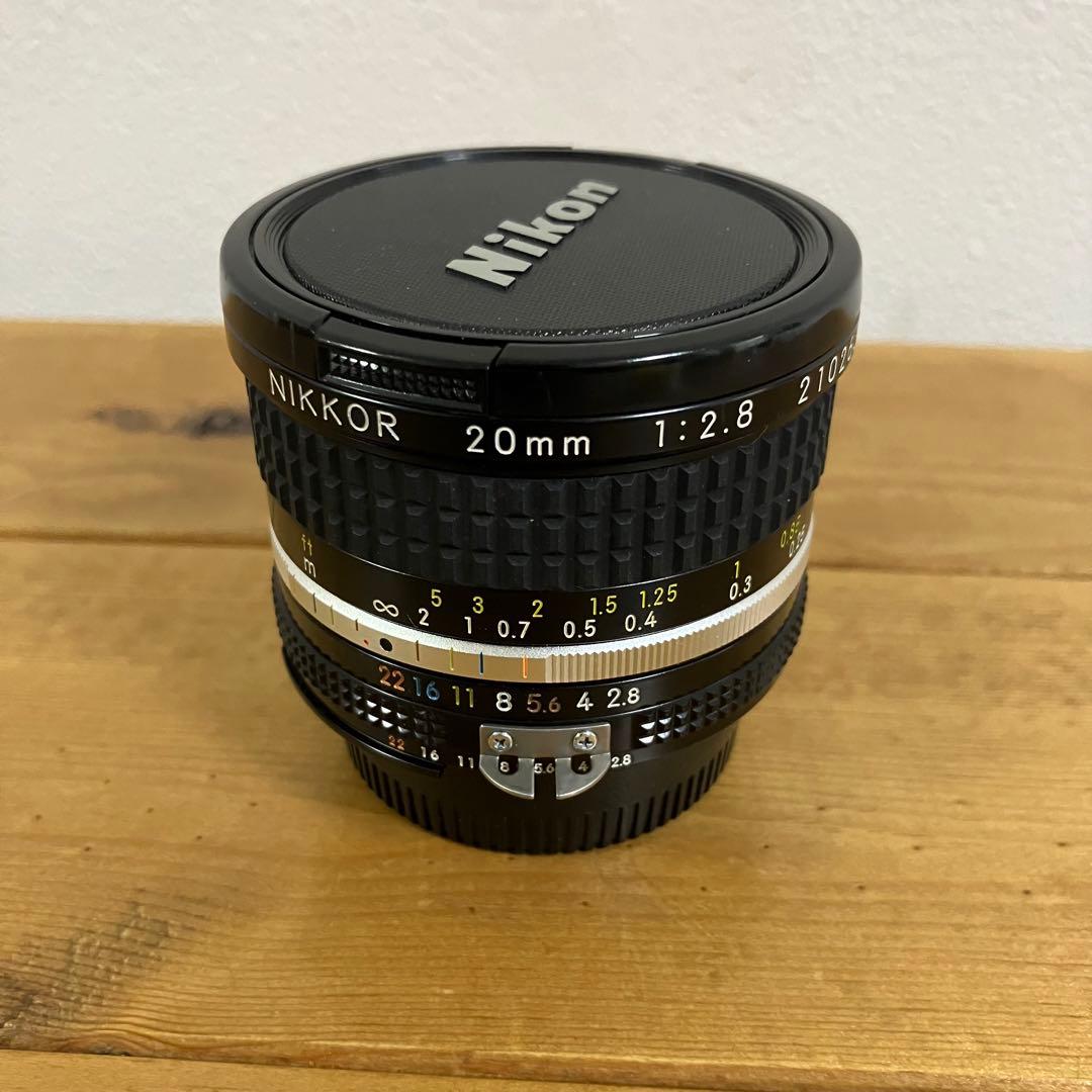 美品 Nikon Ai-S 20mm f/2.8 ニコン