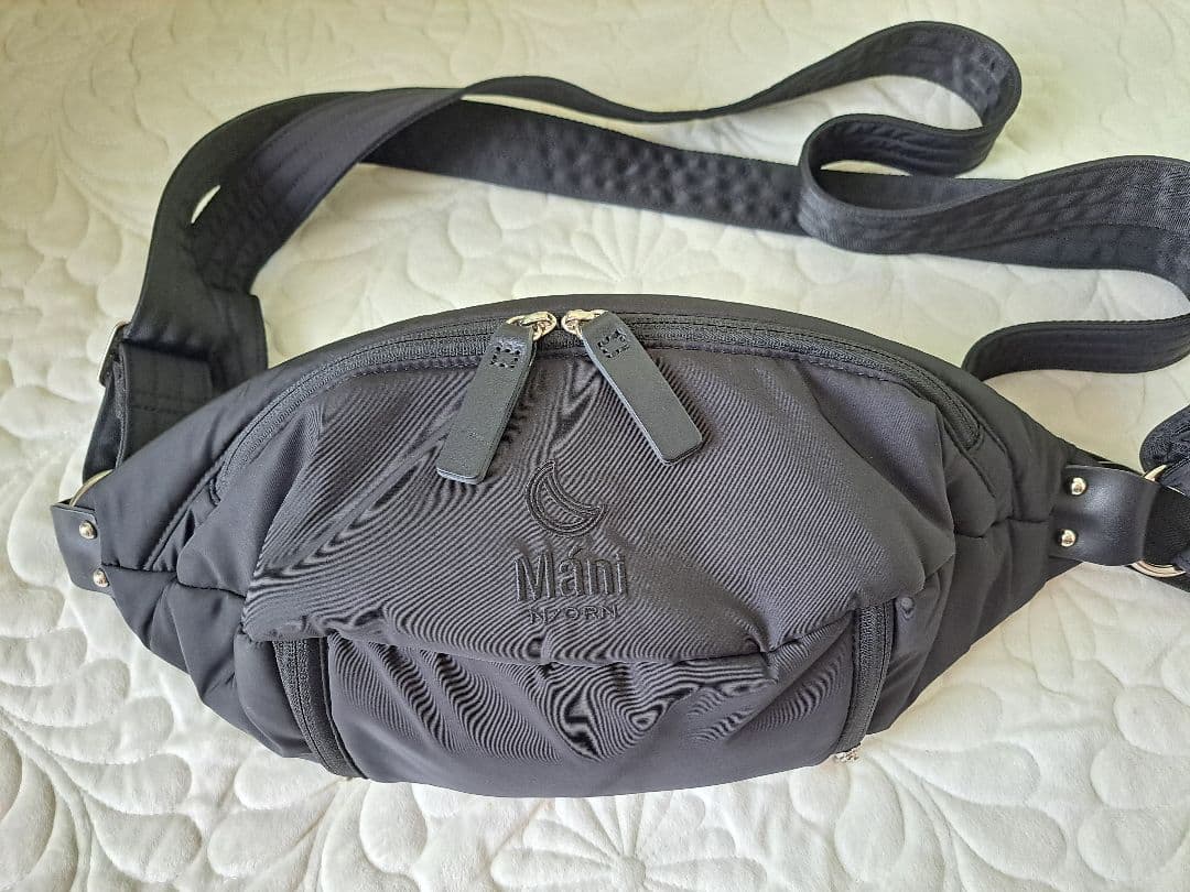 【週末割引中】ノルンマーニ 抱っこバッグ N/ORN mani ナイトブラック