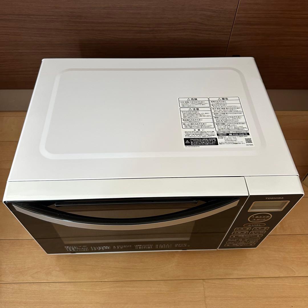 2021年製 TOSHIBA 東芝 電子レンジ オーブンレンジER-V18