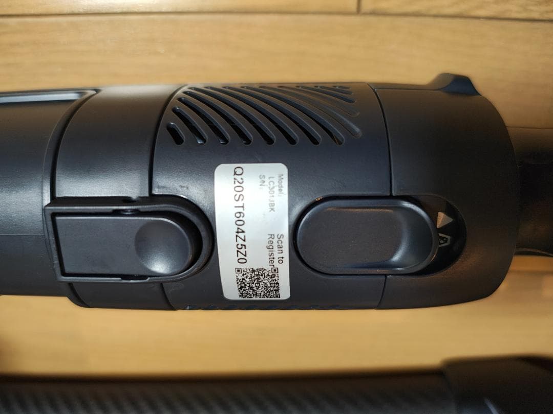 シャーク★コードレスクリーナー★LC301JBK★バッテリー新品と同等★難あり