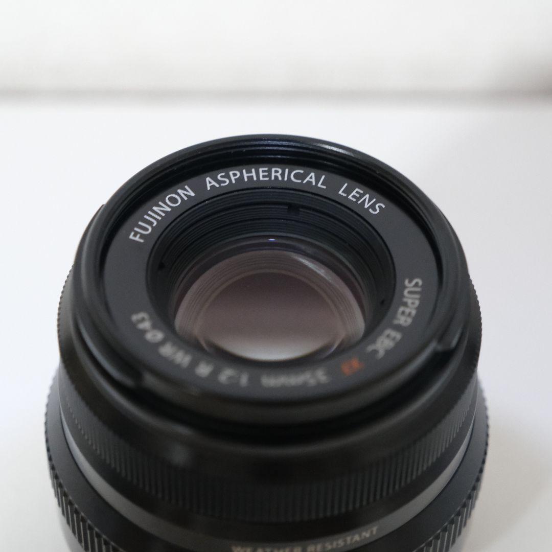 FUJINON XF35mm F2 R WR 富士フイルム　別売フード付