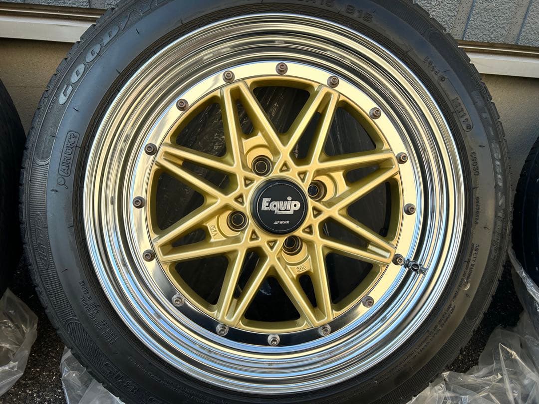 WORK EQUIP 03 15インチ 4H100 エクイップ（再値下げ）