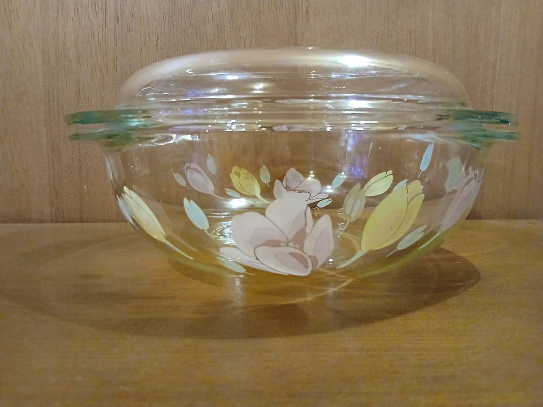 未使用　Iwaki　イワキ　パイレックス　キャセロールセット　耐熱ガラス