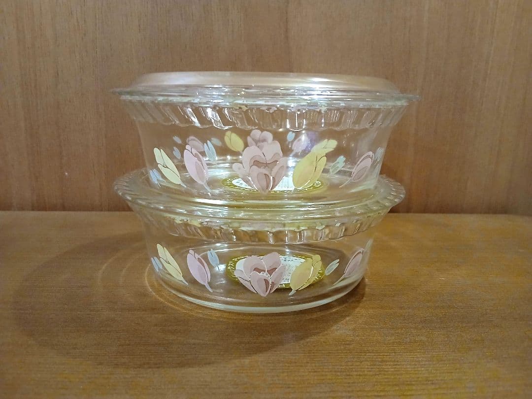 未使用　Iwaki　イワキ　パイレックス　キャセロールセット　耐熱ガラス