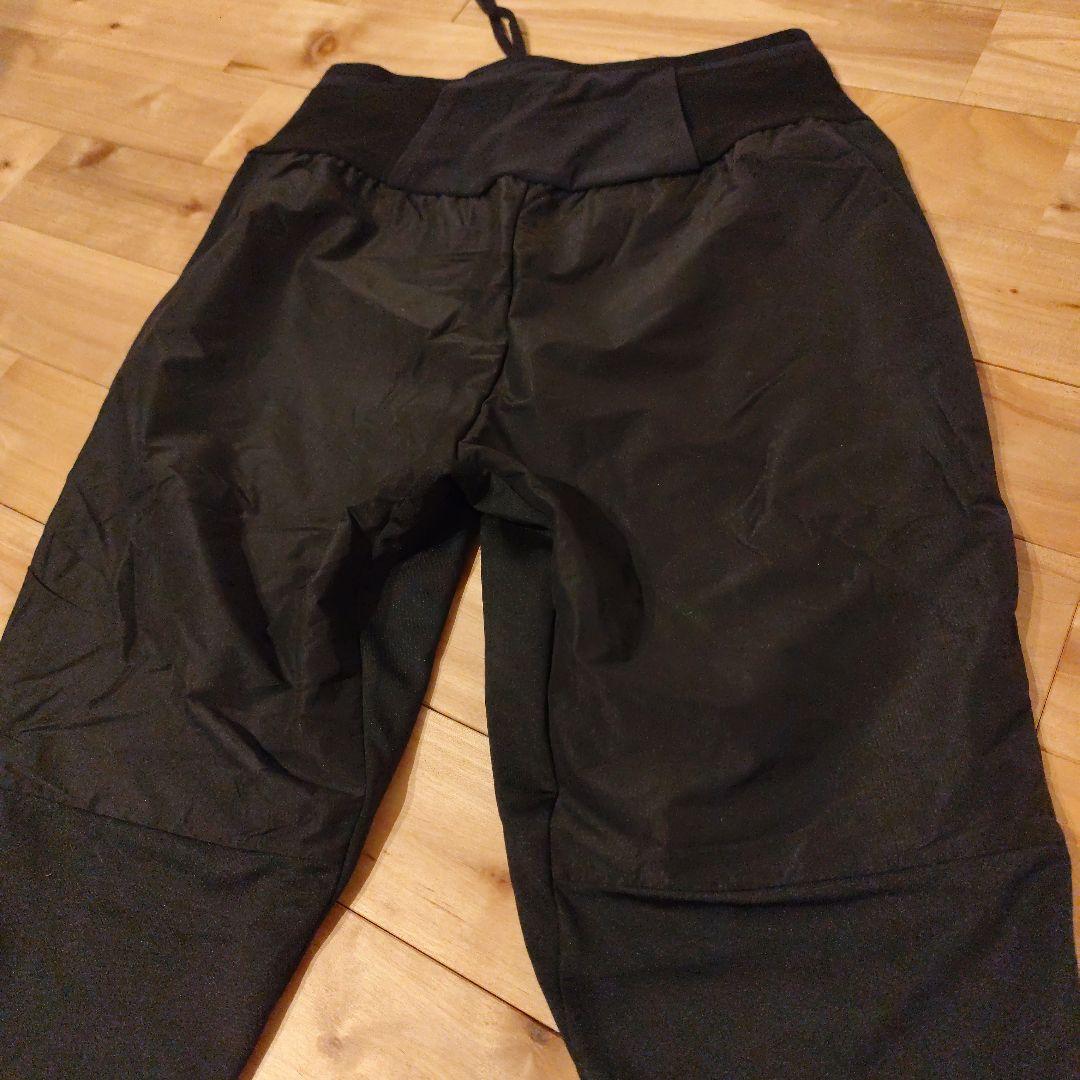 THE NORTH FACE ブラック ホワイトライトタイツ ＬNB82375