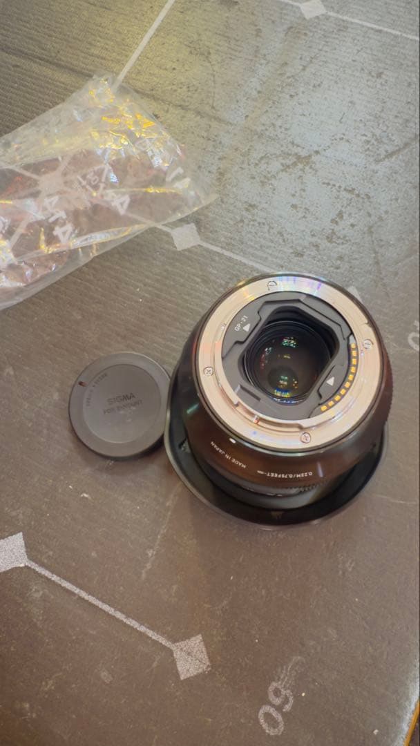 フィルムカメラ SIGMA 20mm F1.4 DG DN SONY