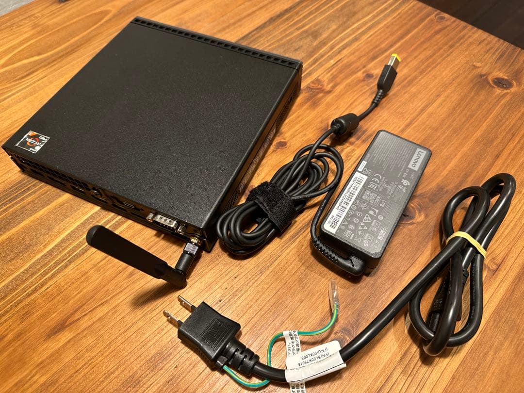 ミニPC ThinkCentre M75q Tiny Gen2