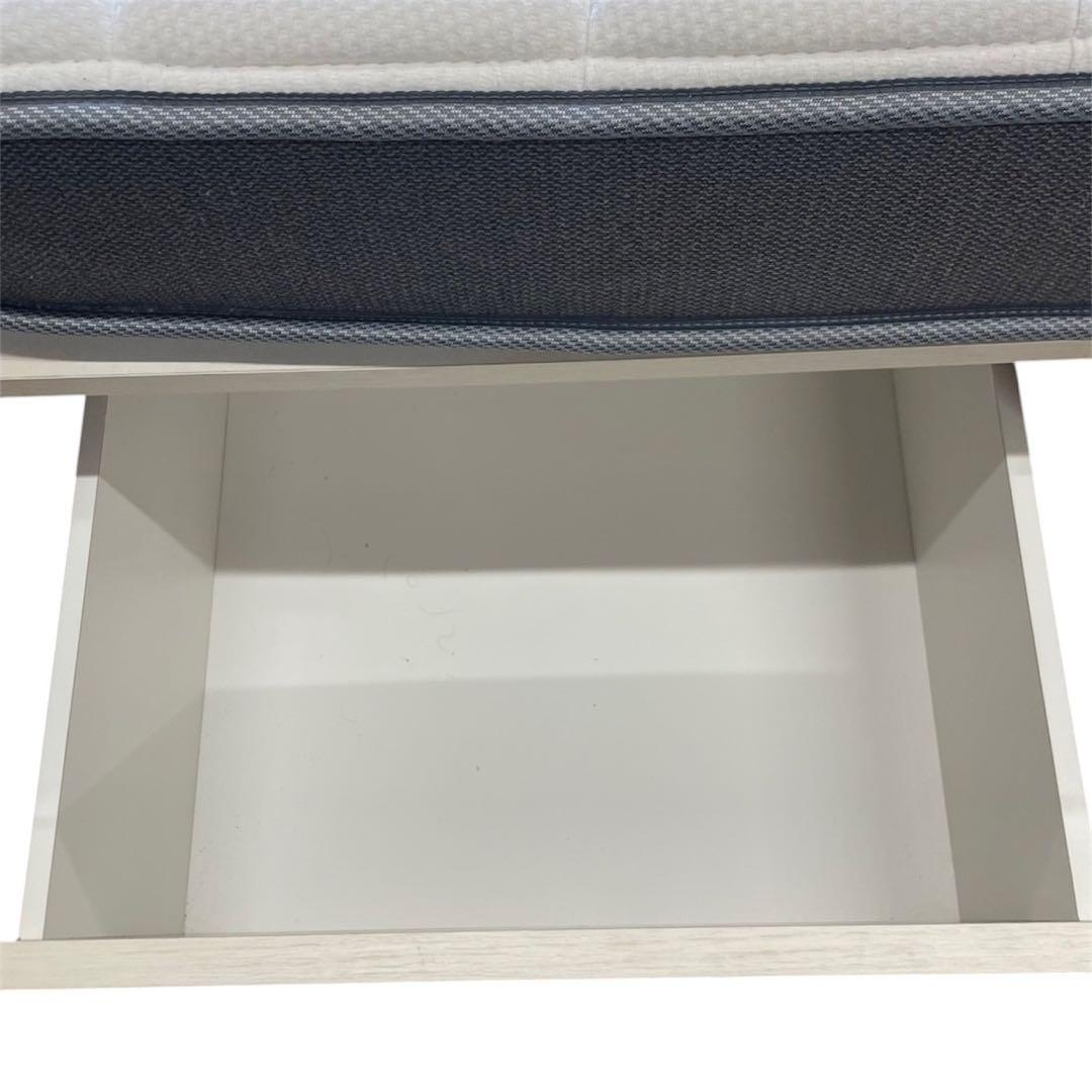 セミダブルベッドフレーム N-sleepマットレス付き