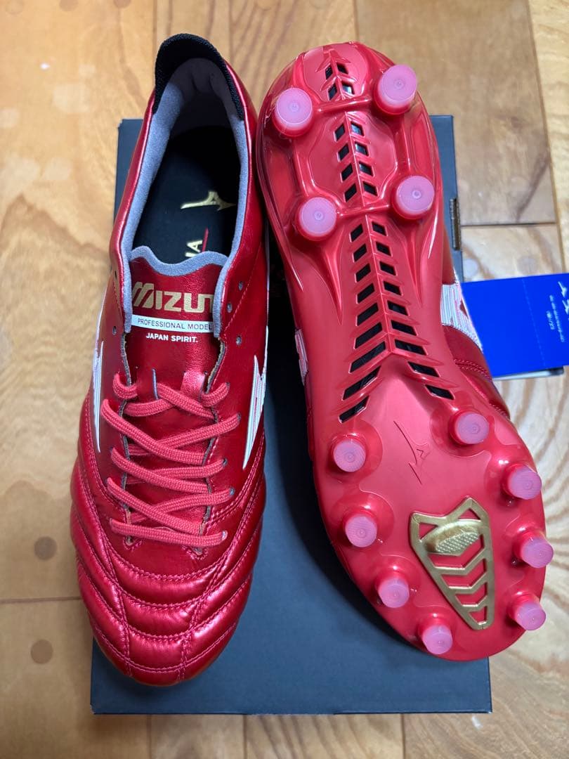 新品　40周年限定　レアサイズ　ミズノ　モレリア ネオ4 JAPAN 25.5