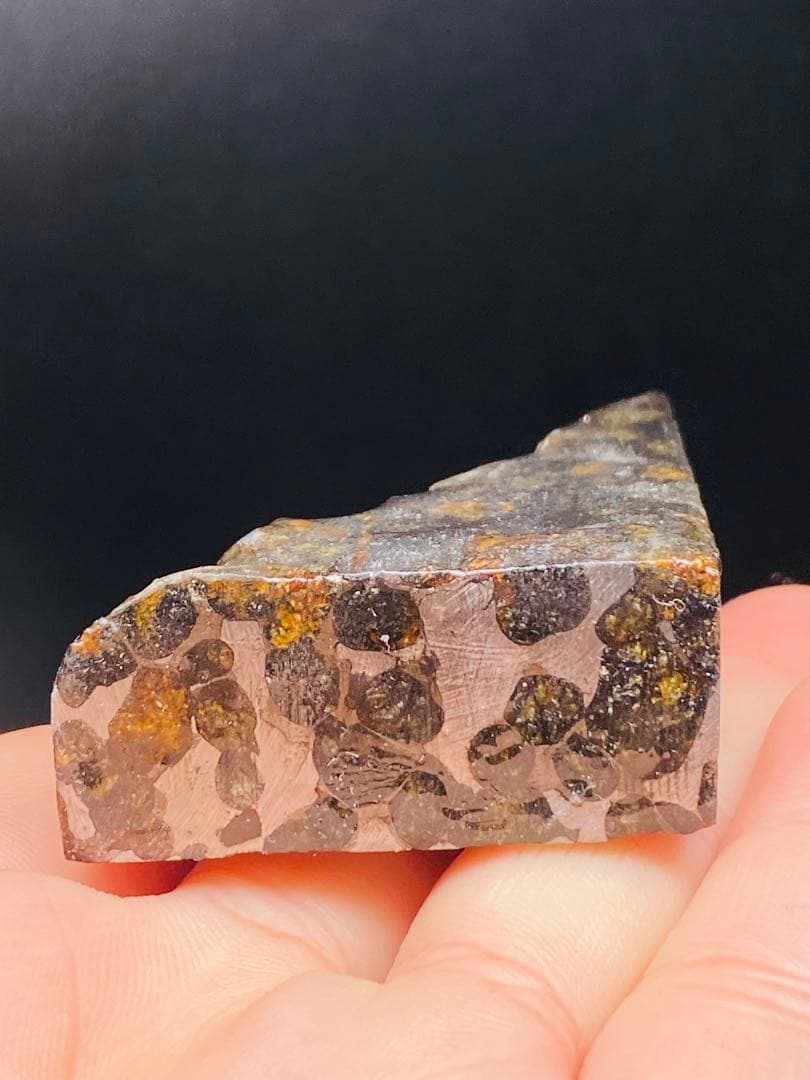 パラサイト隕石 102g 隕石　石鉄隕石　メテオライト セリコ隕石