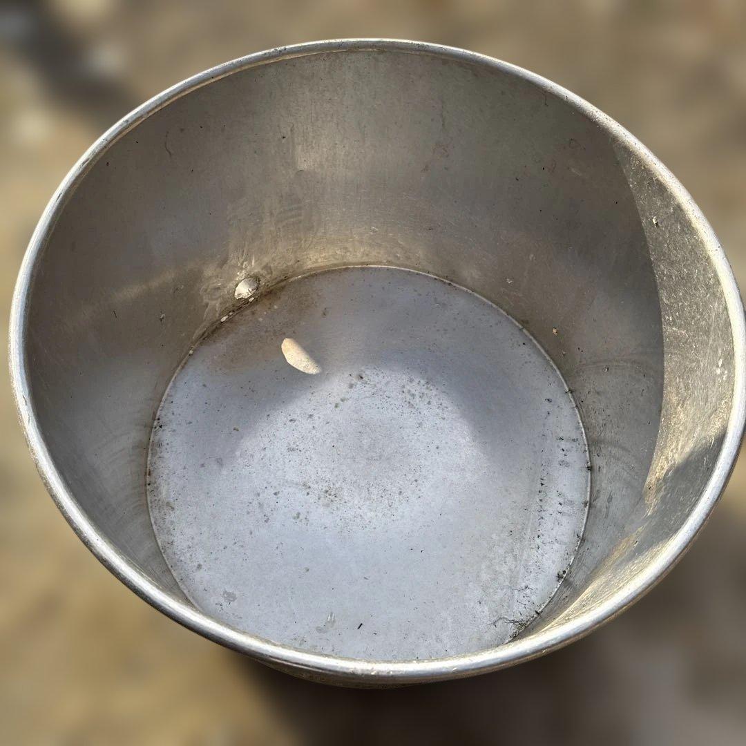 ステンレス製 寸胴丸型大型鍋 排水穴付き（業務用調理、染色等）【たのメル便】