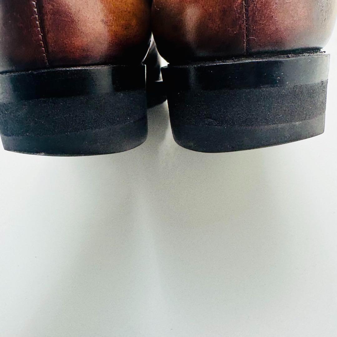 ジャコメッティ マルモラーダ シャークソール レザー シューズ 42 革靴