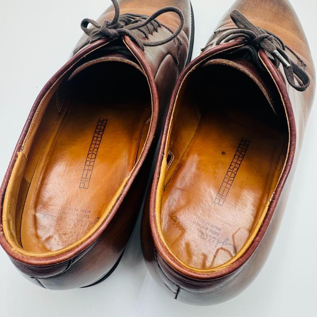 ジャコメッティ マルモラーダ シャークソール レザー シューズ 42 革靴