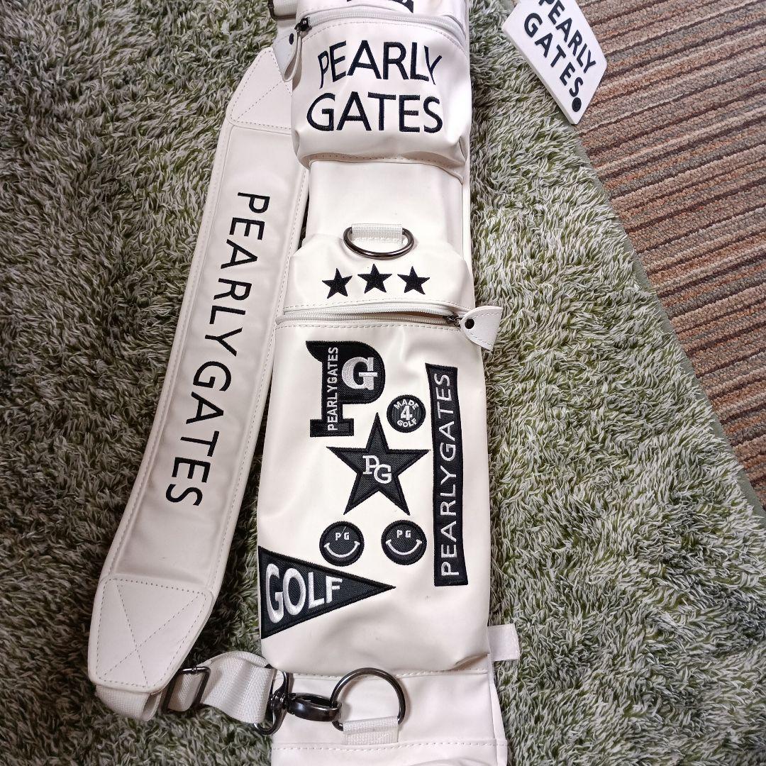 PEARLY GATES キャディバッグ PG1989 ホワイト