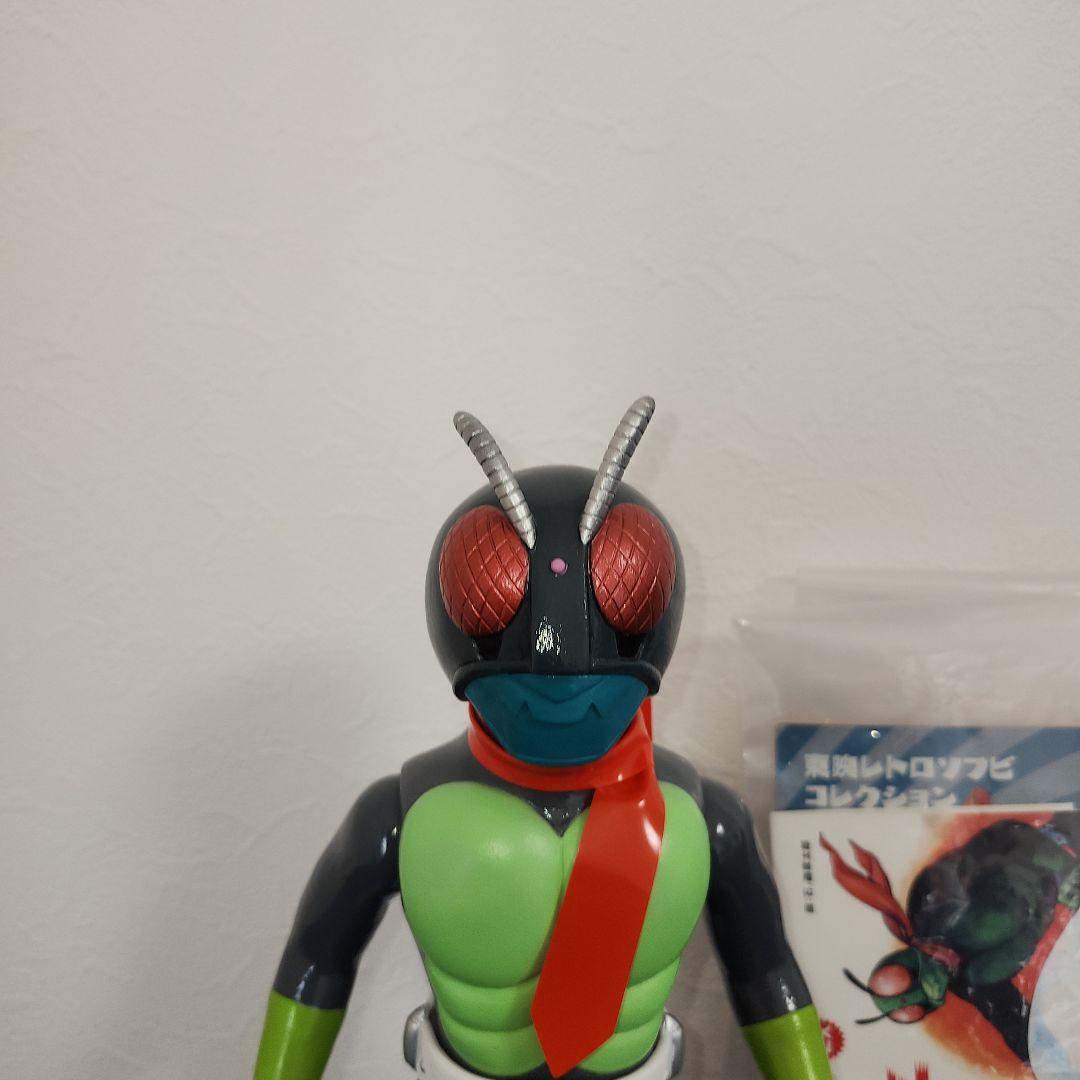 東映レトロソフビコレクション　原作版　仮面ライダー　面取れ　早い者勝ち