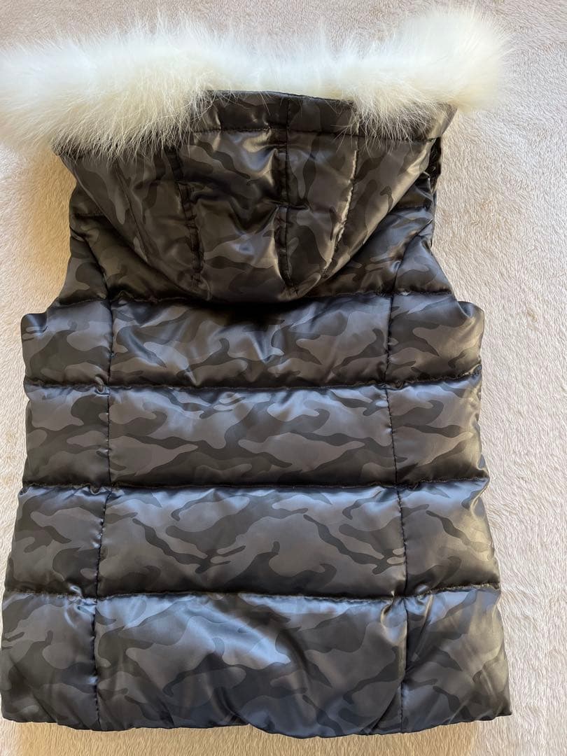 Jun and Rope カモフラー柄ダウン中綿ベスト