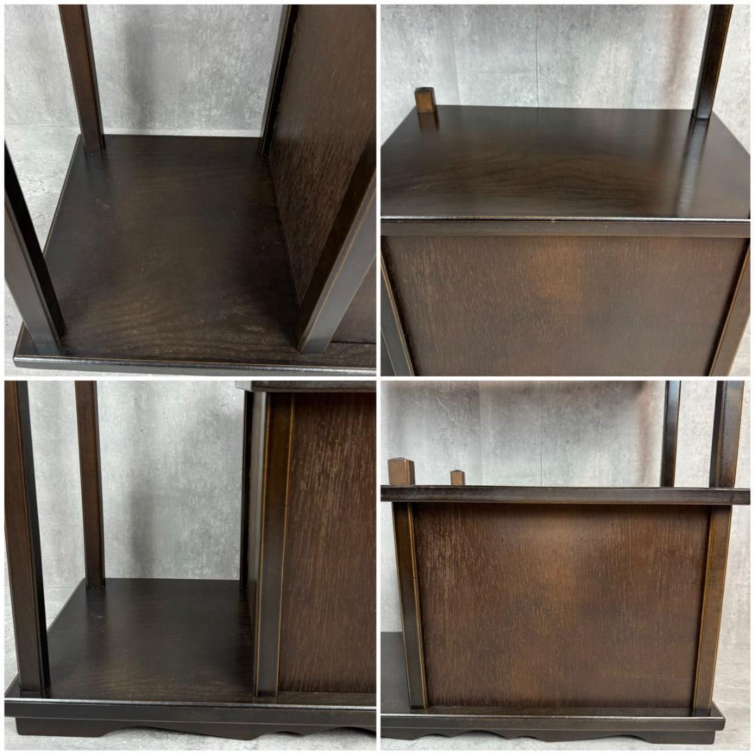 茶箪笥 違い棚 昭和レトロ 木工家具 インテリア 和室 茶室