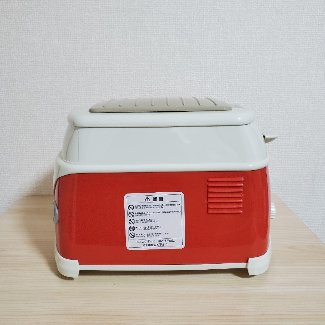 【未使用】非売品 フォルクスワーゲン ミニバストースター 赤